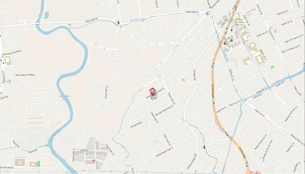 Nhà phố 148m² hẻm Thạnh Xuân Quận 12 giá 4.8 Tỷ