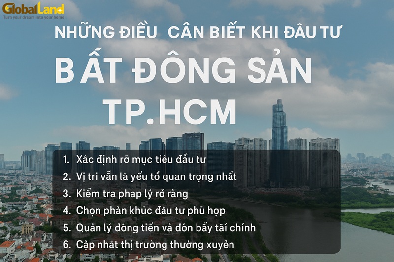 Những Điều Cần Biết Khi Đầu Tư BĐS Tại TP.HCM