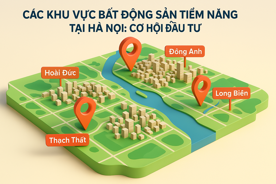Các Khu Vực Bất Động Sản Tiềm Năng Tại Hà Nội: Cơ Hội Đầu Tư