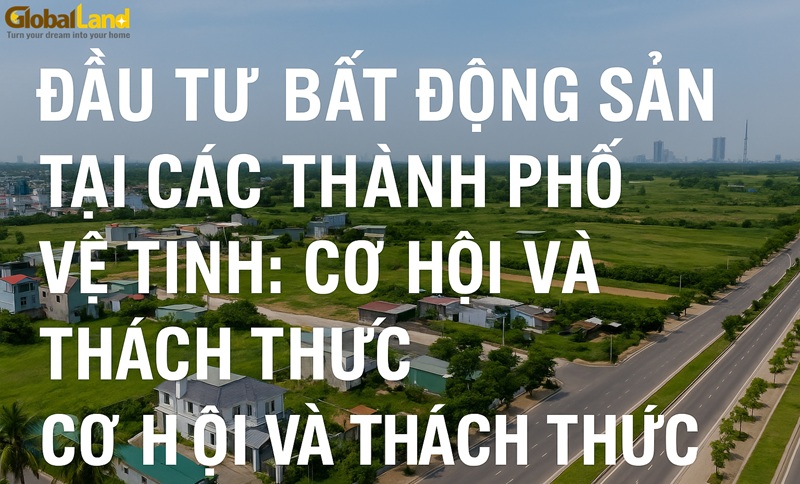 Đầu Tư BĐS Tại Thành Phố Vệ Tinh: Cơ Hội & Thách Thức