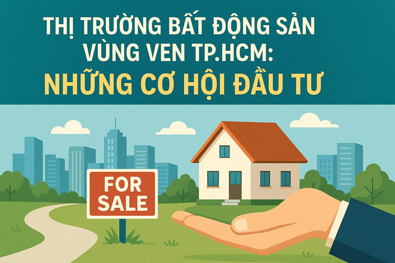 Thị Trường BĐS Vùng Ven TP.HCM: Cơ Hội Và Rủi Ro Nhà Đầu Tư Cần Biết
