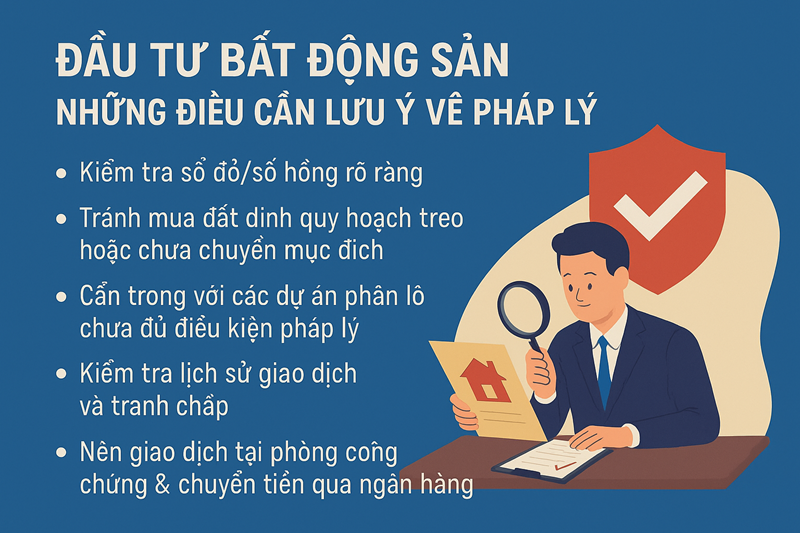 Những Lưu Ý Pháp Lý Khi Đầu Tư Bất Động Sản | Gland Tư Vấn