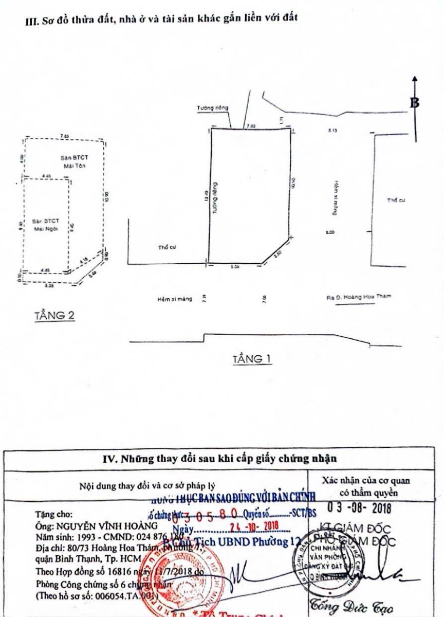 Nhà Phố Tại Trung Tâm Bình Thạnh