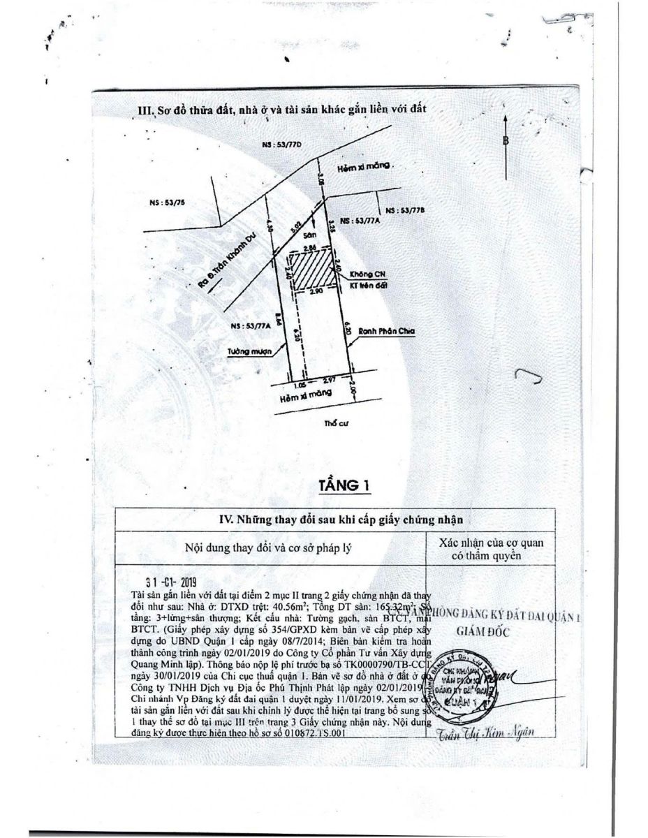 Cơ Hội Sở Hữu Nhà Phố Đẳng Cấp Tại Quận 1, TP. Hồ Chí Minh