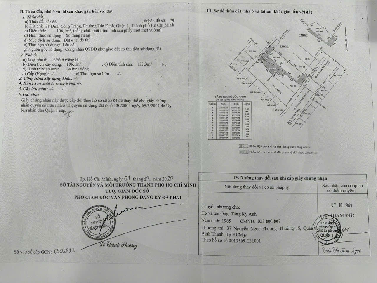 NHÀ PHỐ MẶT TIỀN ĐƯỜNG ĐINH CÔNG TRÁNG – VỊ TRÍ ĐỘC TÔN, TIỀM NĂNG ĐẦU TƯ