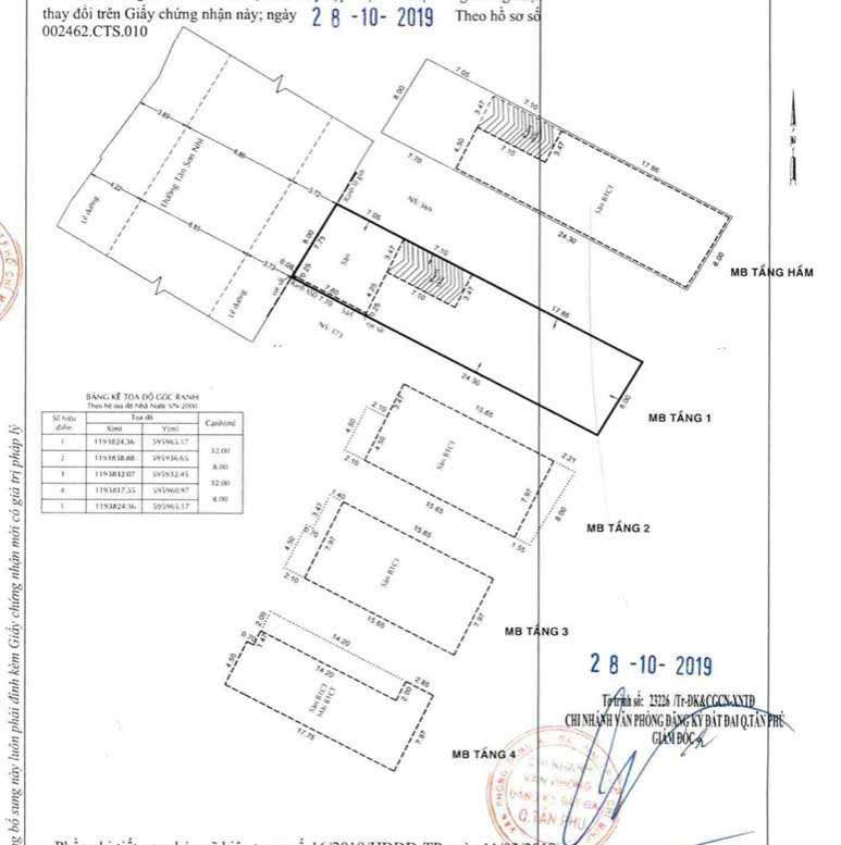 Bán Biệt Thự Cao Cấp 371 Tân Sơn Nhì – Tân Phú | Hầm – 4 Lầu – Sân Thượng – Gần 700m² Sàn