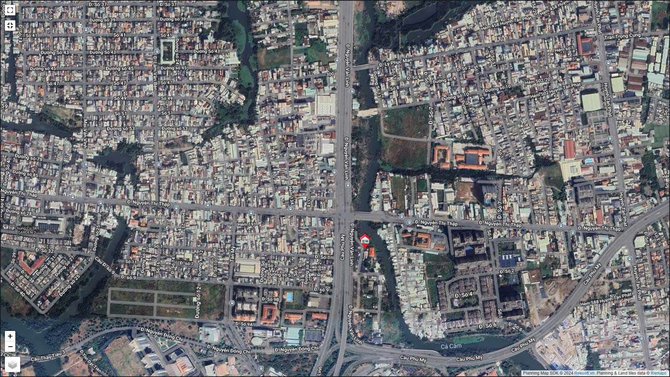 Bán đất mặt tiền dự án Phương Nam – Nguyễn Văn Linh – Quận 7 | 200m² (10×20m)