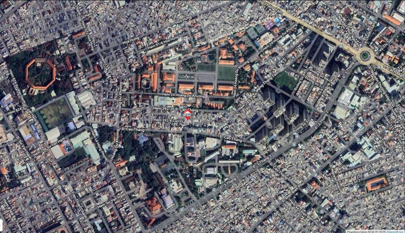 Bán nhà hẻm 3m Cao Thắng – Quận 10 | 70m² đất