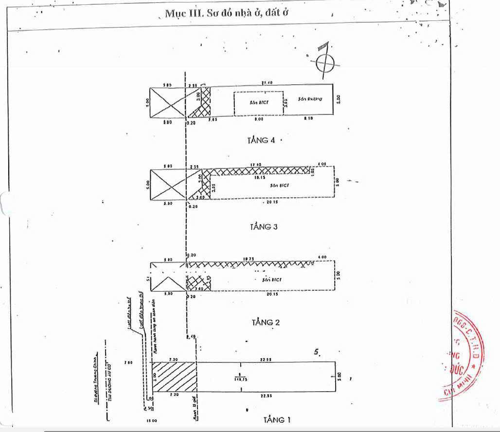 Bán nhà mặt tiền Âu Cơ – Tân Bình | 3 tầng – DT sàn 312m²