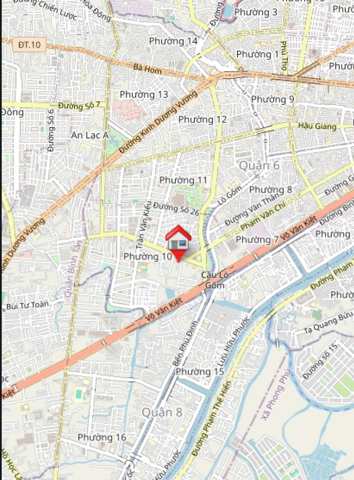 Bán nhà mặt tiền Lý Chiêu Hoàng – Quận 6 | 4 tầng – 650m² sàn