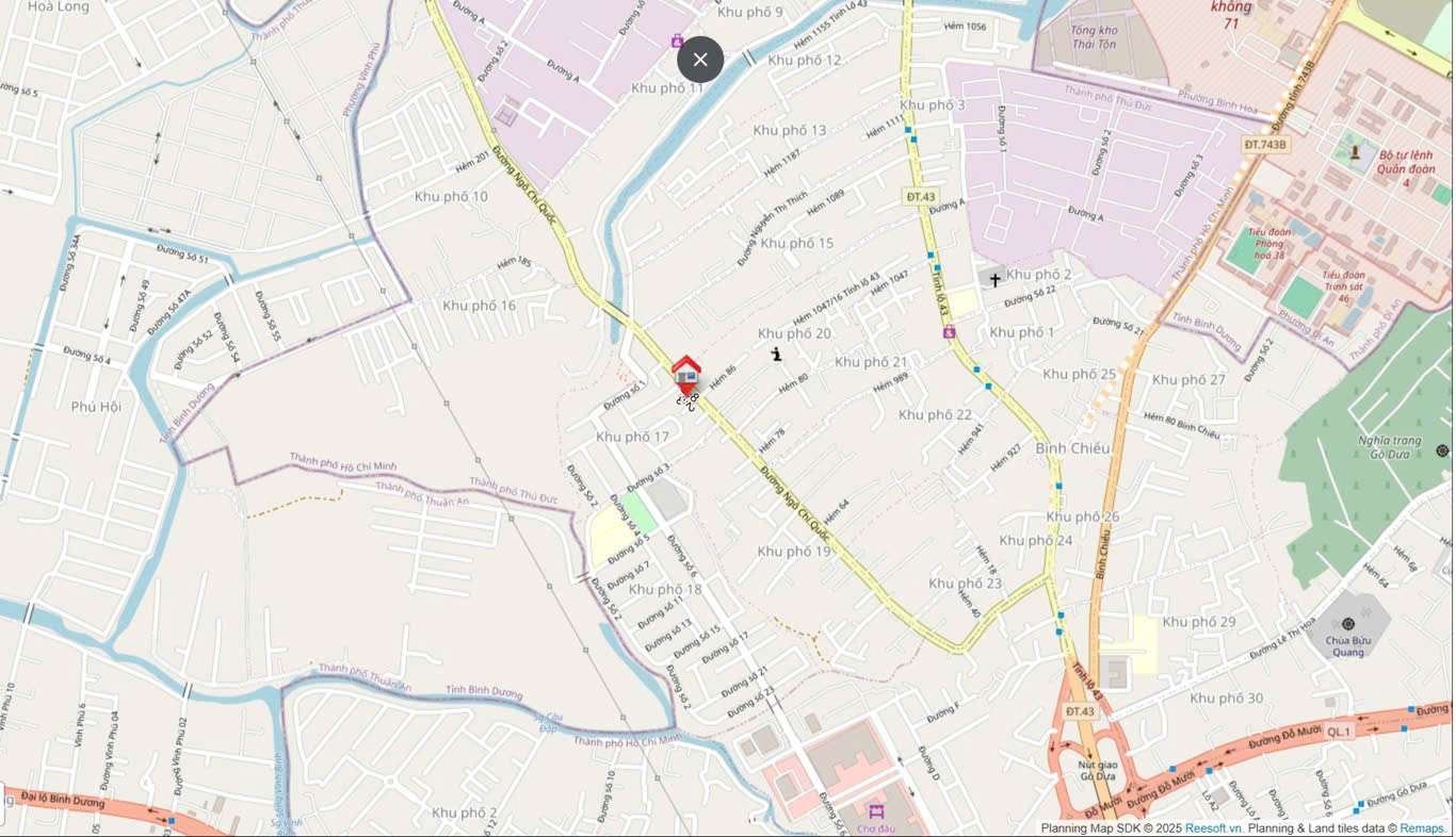 Bán nhà mặt tiền Ngô Chí Quốc – Thủ Đức | 416m² (8×52m)