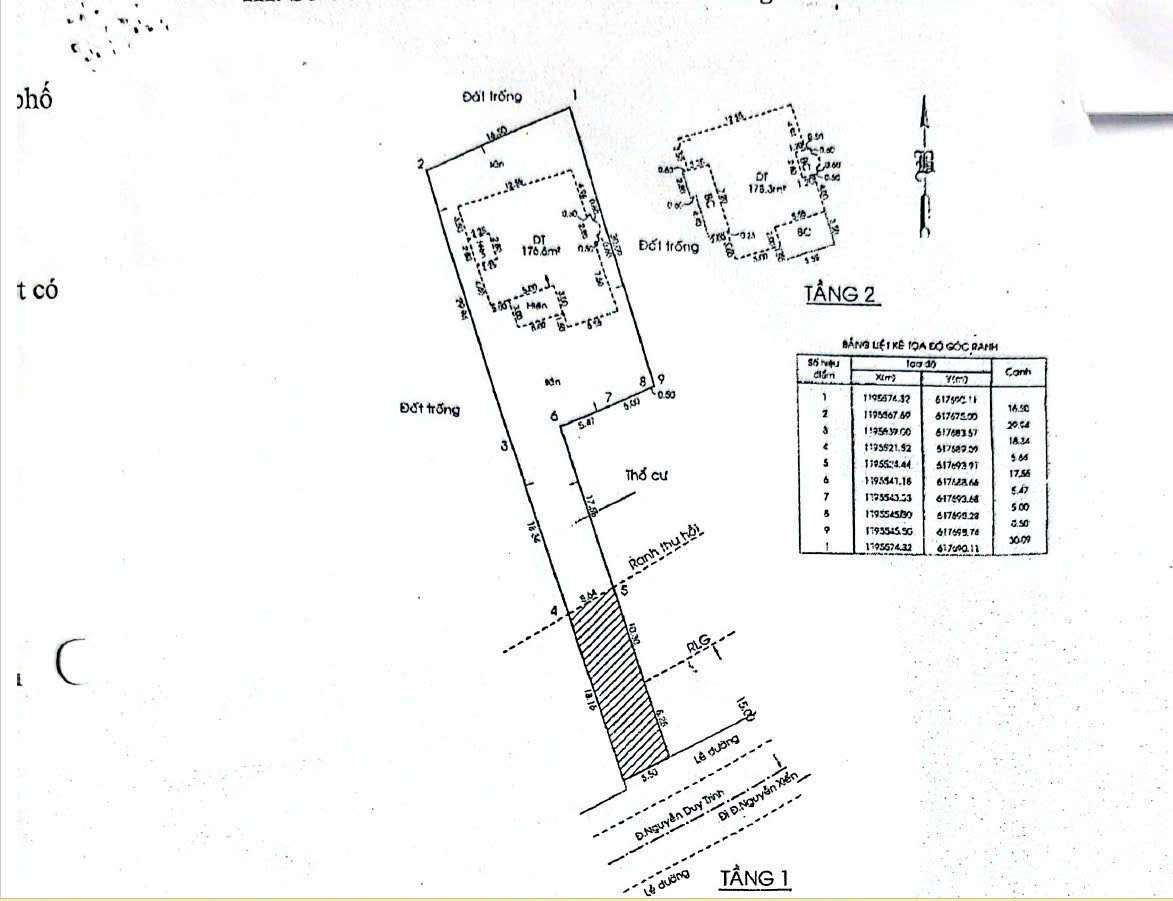 Bán nhà mặt tiền Nguyễn Duy Trinh – Thủ Đức | 685m² đất – 2 tầng | Mặt hậu rộng 16.5m