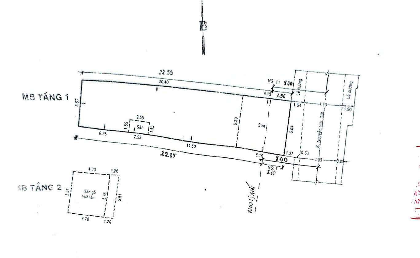 Bán nhà mặt tiền Nguyễn Hữu Dật – Tân Phú | 4 tầng – DT sàn 642m²