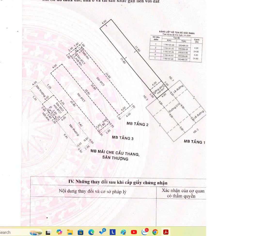 Bán Nhà Phố Mặt Tiền 5 Đường D10 – Tây Thạnh, Quận Tân Phú | 3 Tầng – 4 Phòng Ngủ