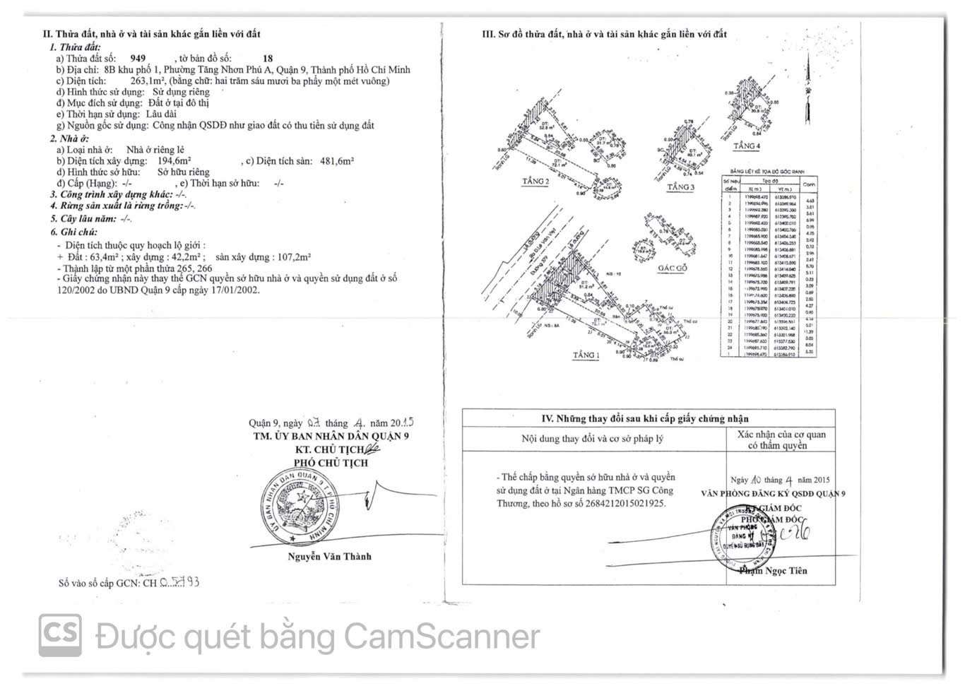 Bán Nhà Phố Mặt Tiền – Đường Số 379, Tăng Nhơn Phú A, TP. Thủ Đức