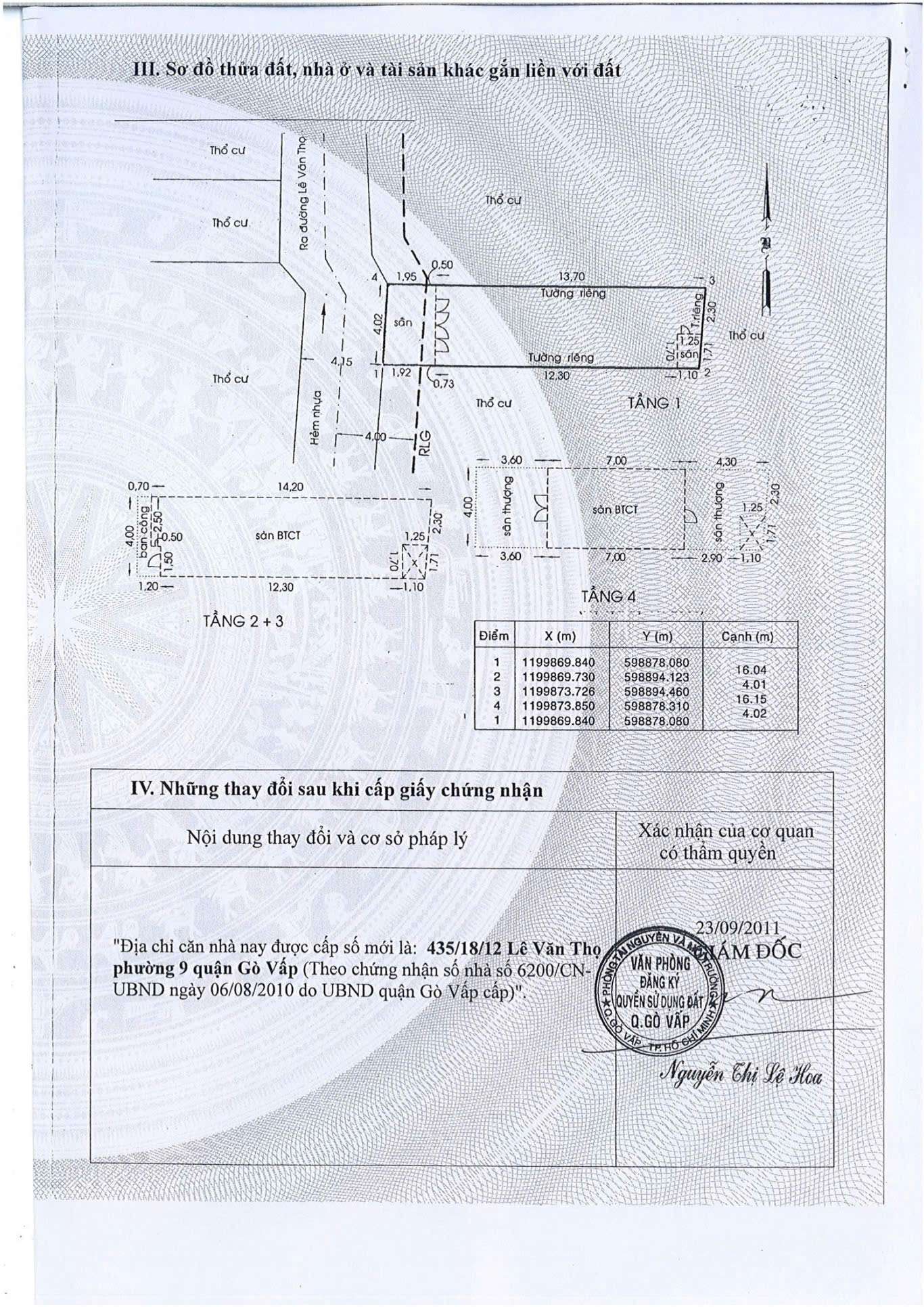 Cơ hội sở hữu nhà phố đẳng cấp tại Gò Vấp