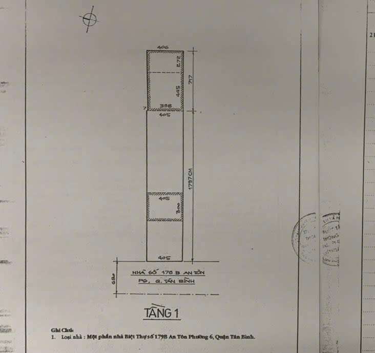 Nhà phố 101m² mặt tiền An Tôn Phường 6 Tân Bình giá 16.2 Tỷ