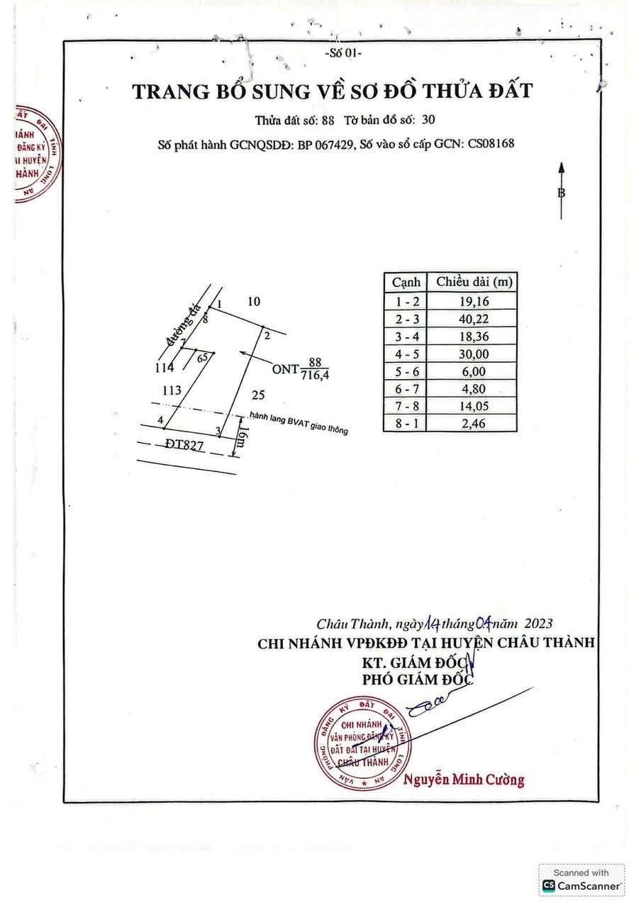 Nhà phố 3.400m² mặt tiền Đỗ Tường Tự An Lục Long Châu Thành Long An giá 8.9 Tỷ