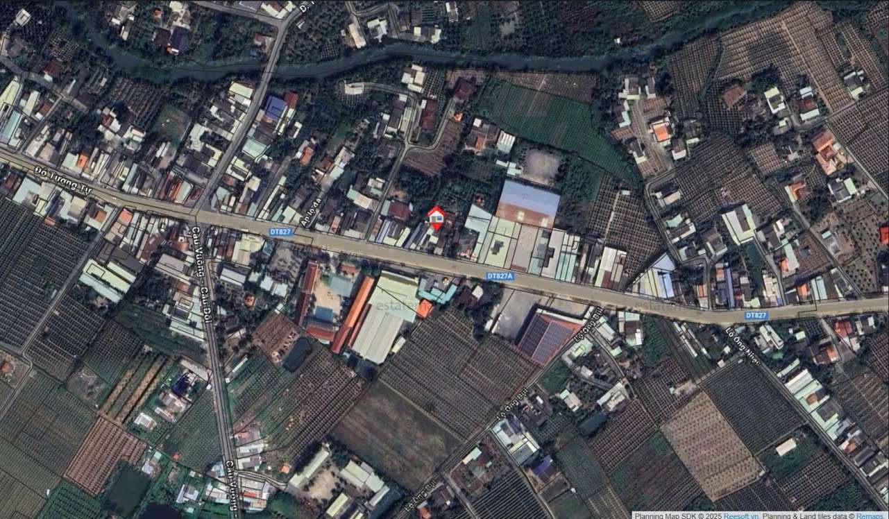 Nhà phố 3.400m² mặt tiền Đỗ Tường Tự An Lục Long Châu Thành Long An giá 8.9 Tỷ