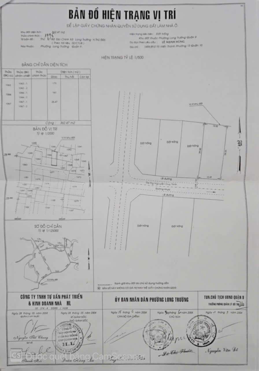 Nhà phố 362m² hẻm 8m Đường Số 1 Long Trường Thủ Đức giá 10 Tỷ