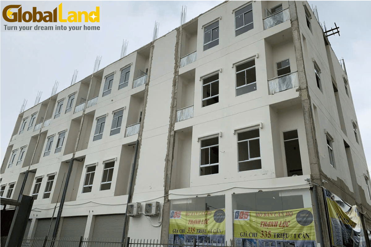 Nhà phố 4 tầng 1.470m² hẻm 6m Thạnh Lộc 15 Quận 12 giá 42 Tỷ
