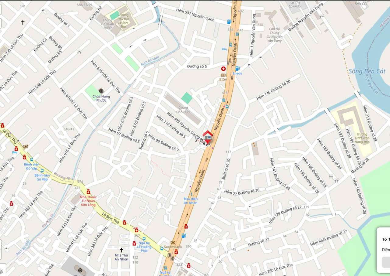 Siêu phẩm nhà phố mặt tiền Nguyễn Oanh – Gò Vấp | DT sàn gần 1.000m²