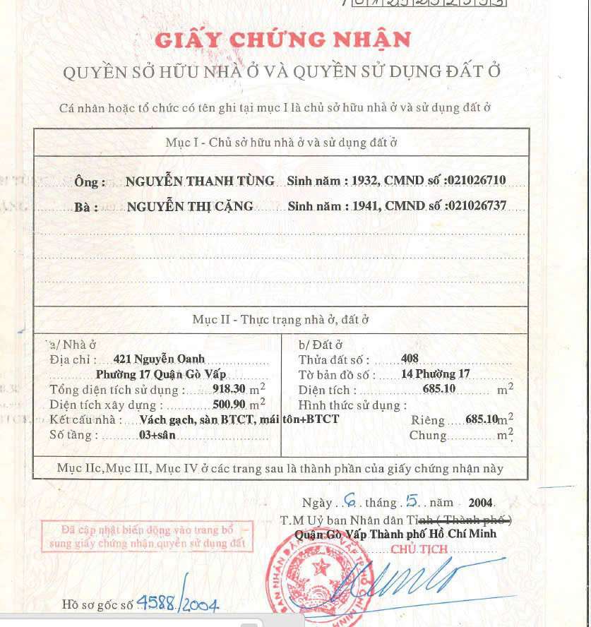 Siêu phẩm nhà phố mặt tiền Nguyễn Oanh – Gò Vấp | DT sàn gần 1.000m²