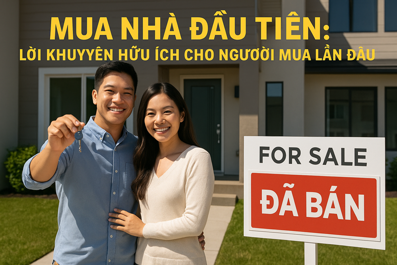 Mua Nhà Đầu Tiên: Lời Khuyên Hữu Ích Cho Người Mua Lần Đầu